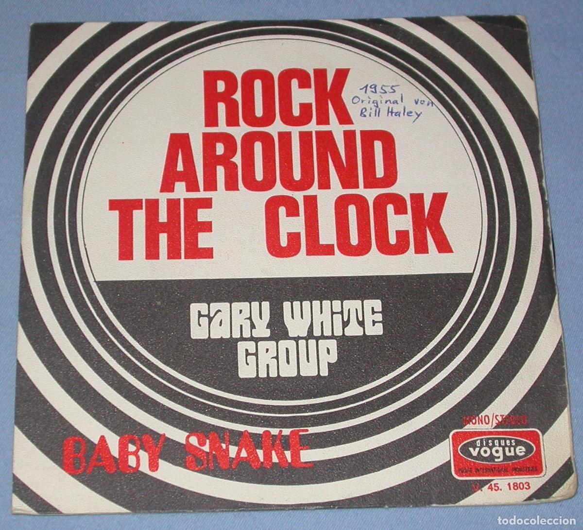 Discos de vinilo: Gary White Group Rock Around The Clock SINGLE - Foto 1