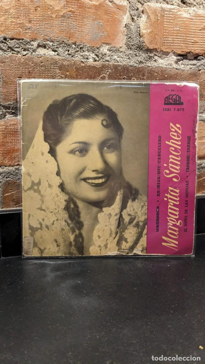 Discos de vinilo: EP Margarita S&aacute;nchez Machicha Regal - Foto 1