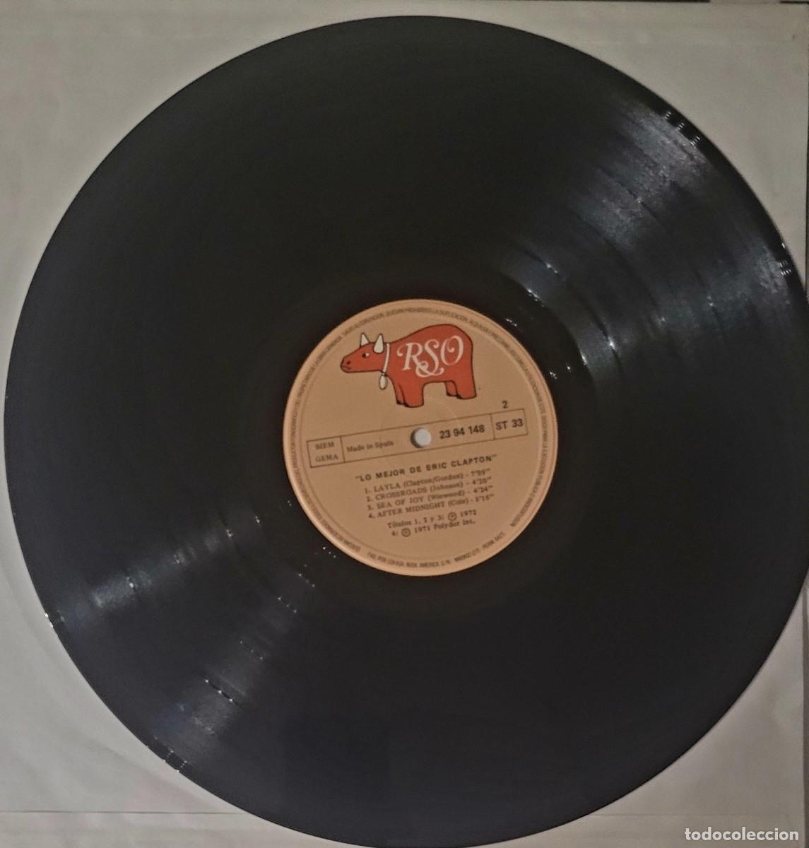 Discos de vinilo: LO MEJOR DE ERIC CLAPTON - Foto 3