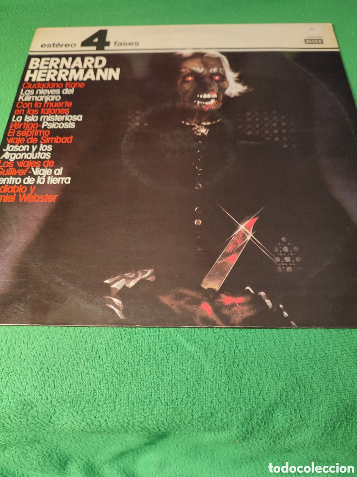 Discos de vinilo: Bernard Herrmann - O. Filarm&oacute;nica de Londres - Foto 1