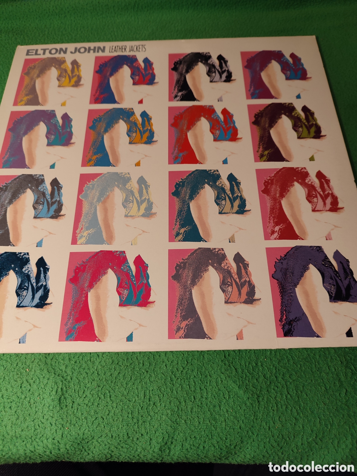 Discos de vinilo: Elton John - Leather jackets vinilo Lp - Foto 1