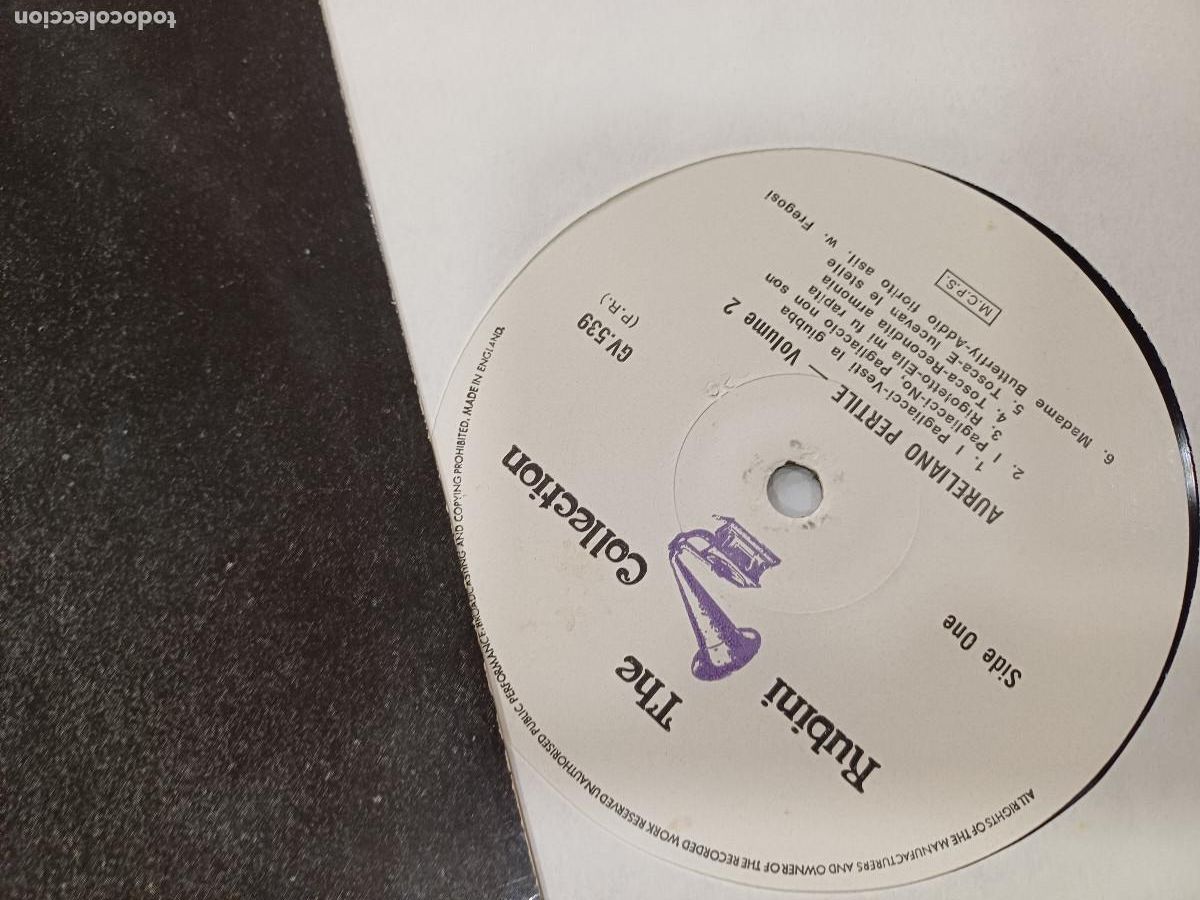 Discos de vinilo: AURELIANO PERTILE/VINILO VOL.2. - Foto 2
