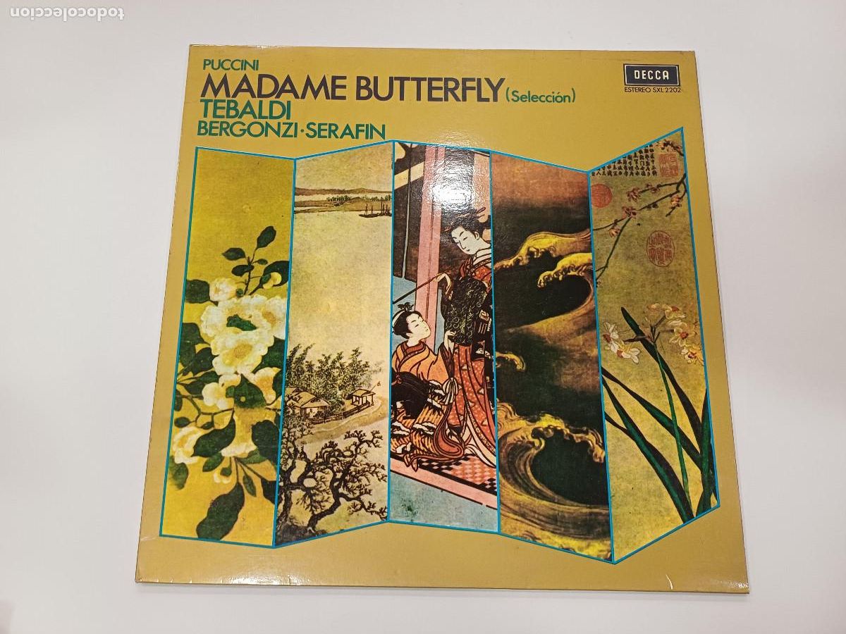 Discos de vinilo: PUCCINI/MADAME BUTTERFLY/VINILO. - Foto 1