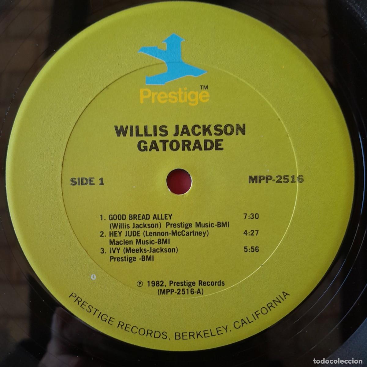 Discos de vinilo: WILLIS JACKSON : GATORADE [MUSE - USA 1979] LP - Foto 3