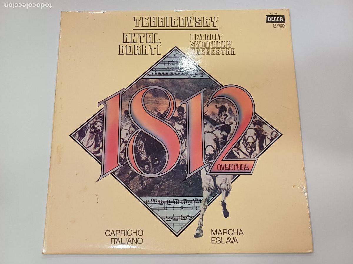 Discos de vinilo: TCHAIKOVSKY/1812 OVERTURE/VINILO. - Foto 1