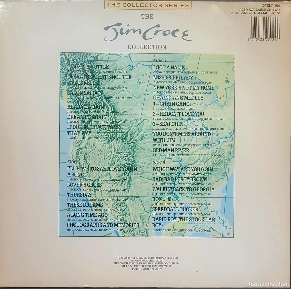 Discos de vinilo: JIM CROCE. THE COLLECTION SERIES - Foto 2