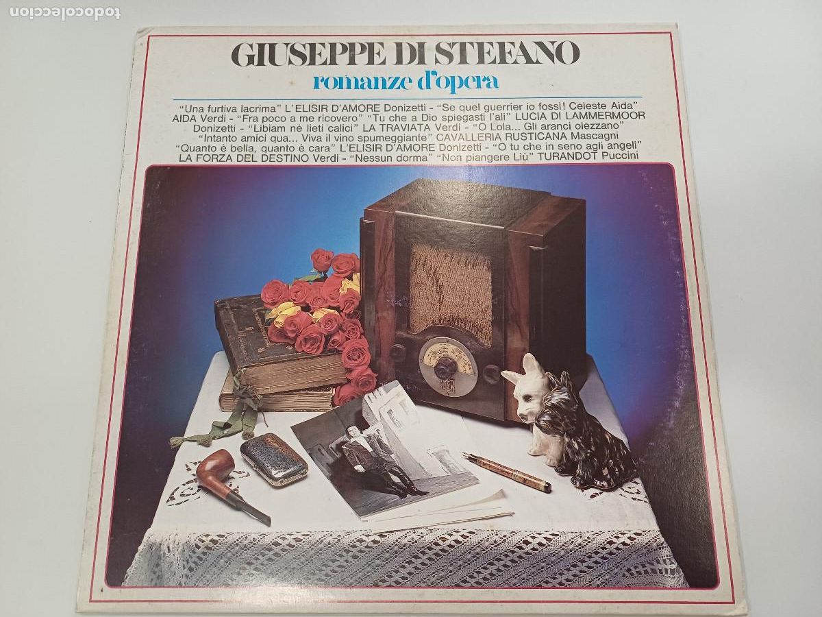 Discos de vinilo: GIUSEPPE DI STEFANO/ROMANZE DOPERA/VINILO. - Foto 1