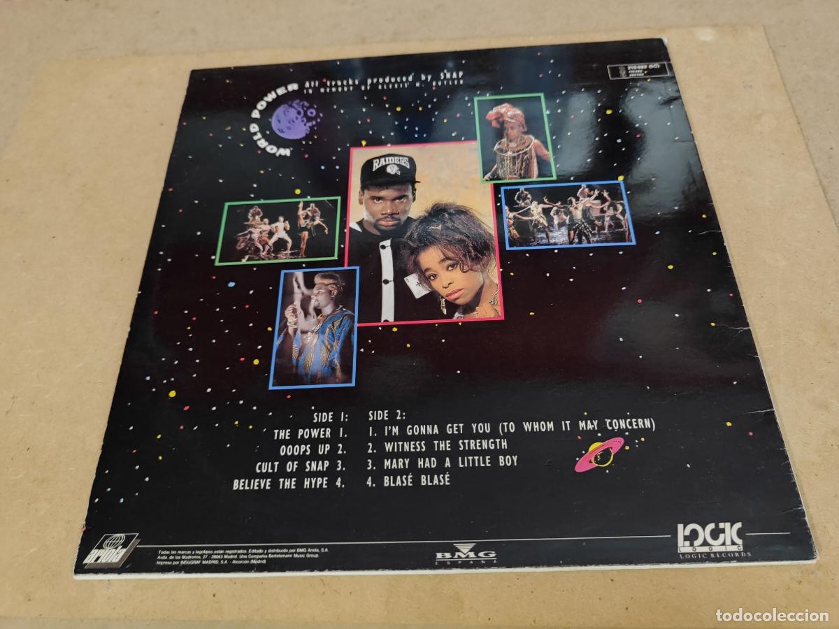 Discos de vinilo: DISCO VINILO SNAP! WORLD POWER - Foto 2