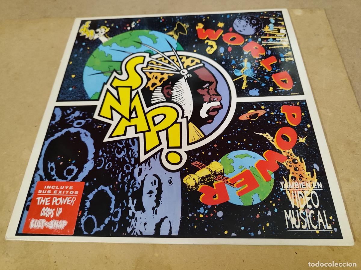 Discos de vinilo: DISCO VINILO SNAP! WORLD POWER - Foto 1