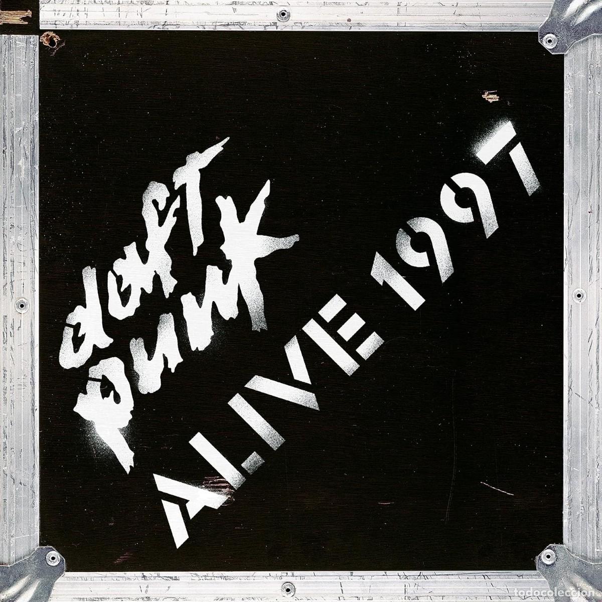 Discos de vinilo: LP DAFT PUNK ALIVE 1997 VINILO - Foto 1