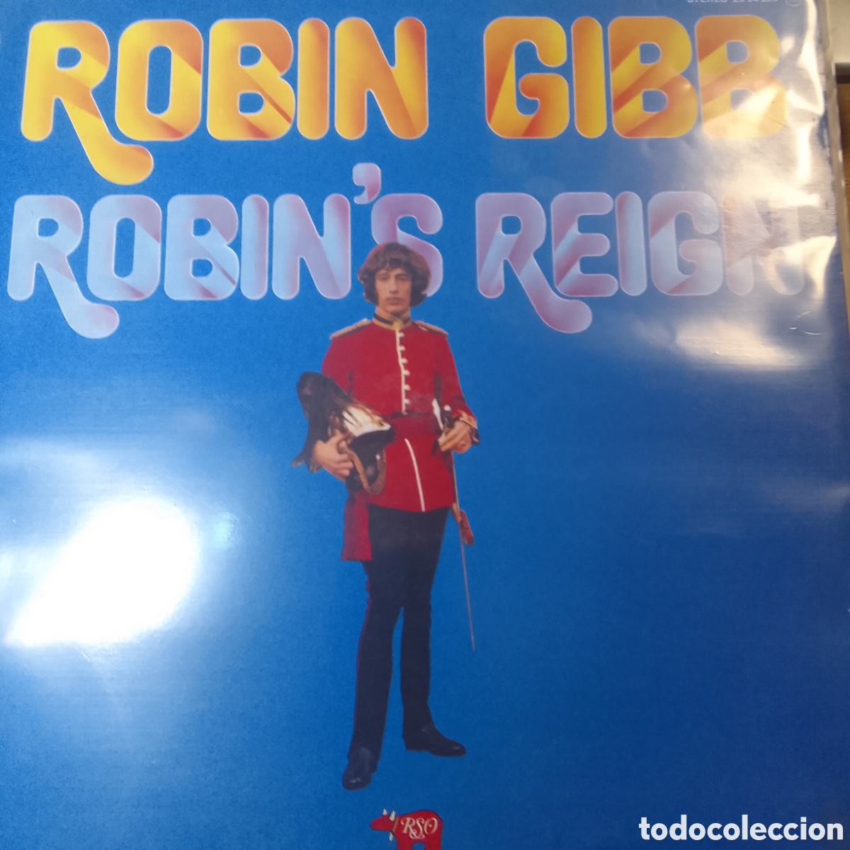 Discos de vinilo: ROBIN GIBB ROBBINS REIGN CONPONENTE DE BEE GEES - Foto 1