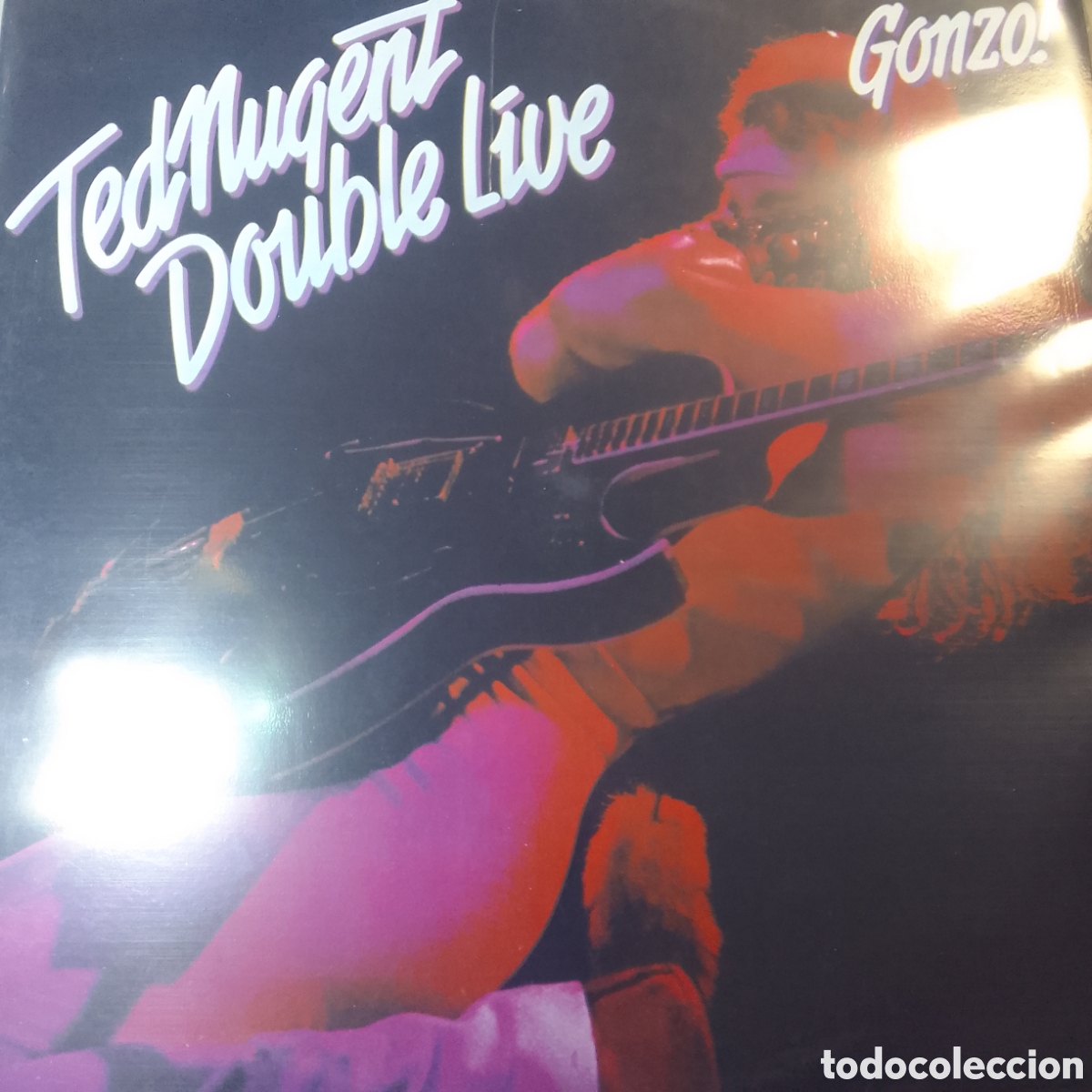 Discos de vinilo: TED NUGENT DOUBLE LIVE GONZO DOBLE LP - Foto 1