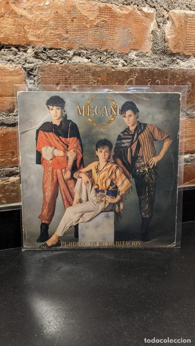 Discos de vinilo: Mecano single Perdido en mi habitaci&oacute;n CBS - Foto 1