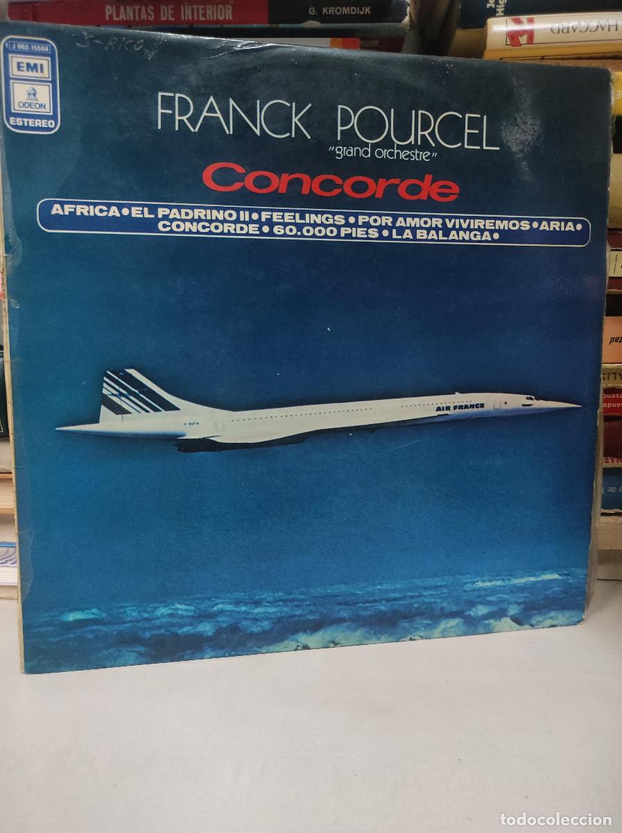 Discos de vinilo: Franck Pourcel Grand Orchestre &ndash; Concorde - Foto 1