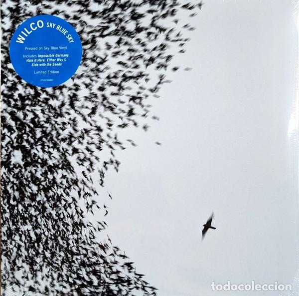 Discos de vinilo: 2LP WILCO SKY BLUE SKY VINILO AZUL - Foto 1