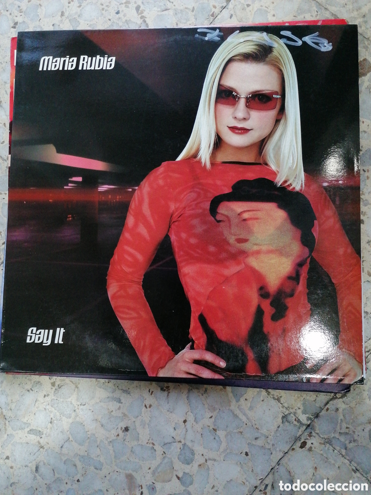 Discos de vinilo: MAXI 12&rdquo; MARIA RUBIA SAY IT 2001 - Foto 1