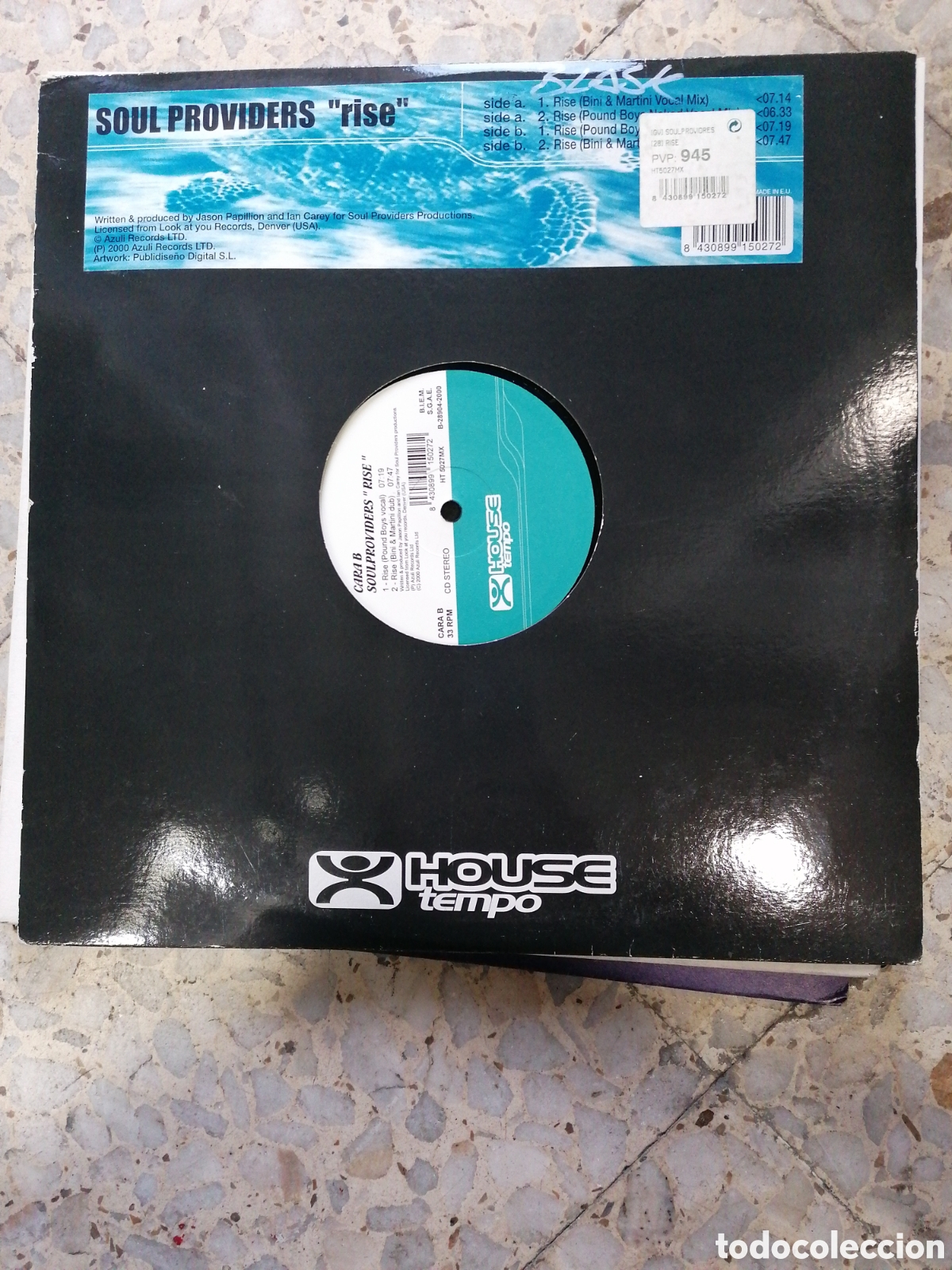 Discos de vinilo: MAXI 12&rdquo; SOUL PROVIDERS RISE 2000 - Foto 1