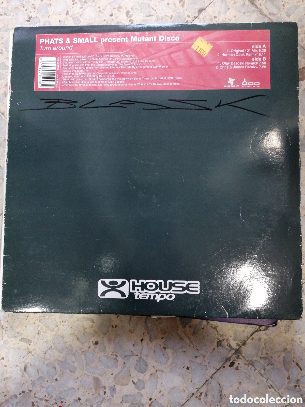 Discos de vinilo: MAXI 12&rdquo; PHATS & SMALL MUTANT DISCO TURN AROUND 1999 - Foto 1