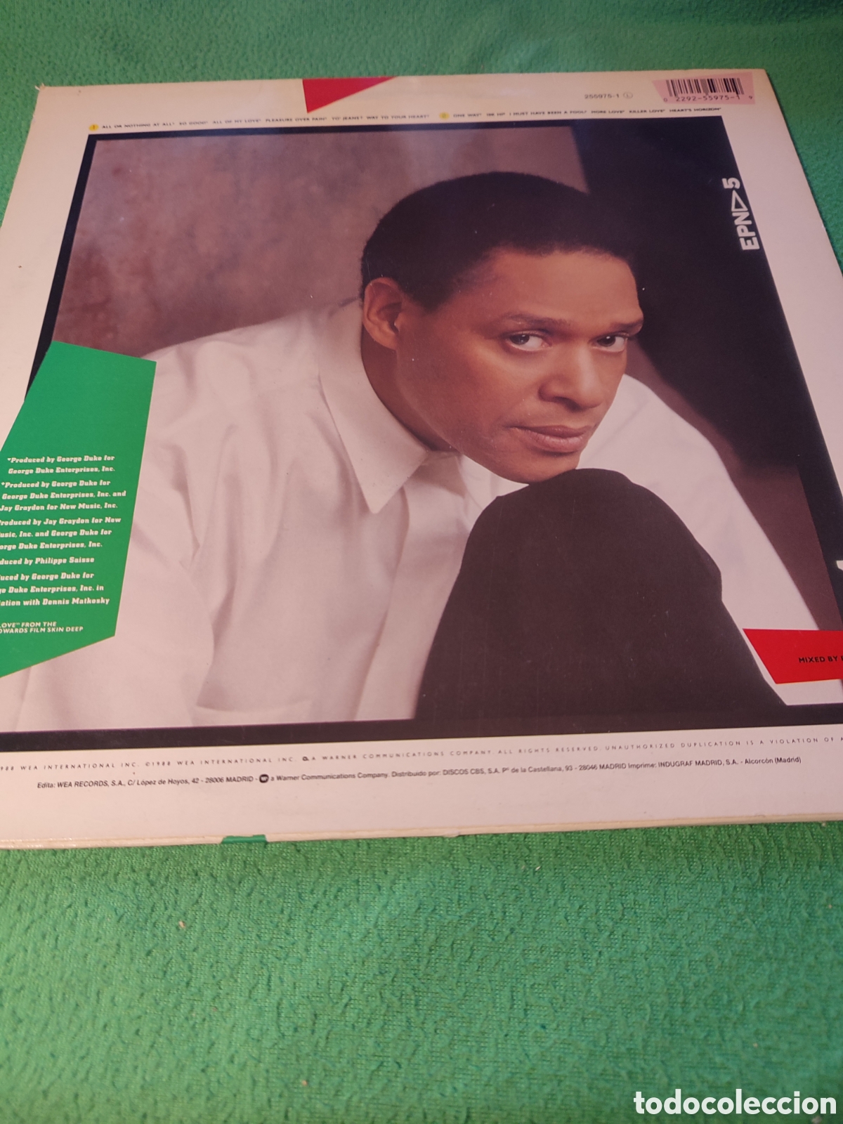 Discos de vinilo: Al Jarreau - Hearts Horizon Vinilo Lp - Foto 2