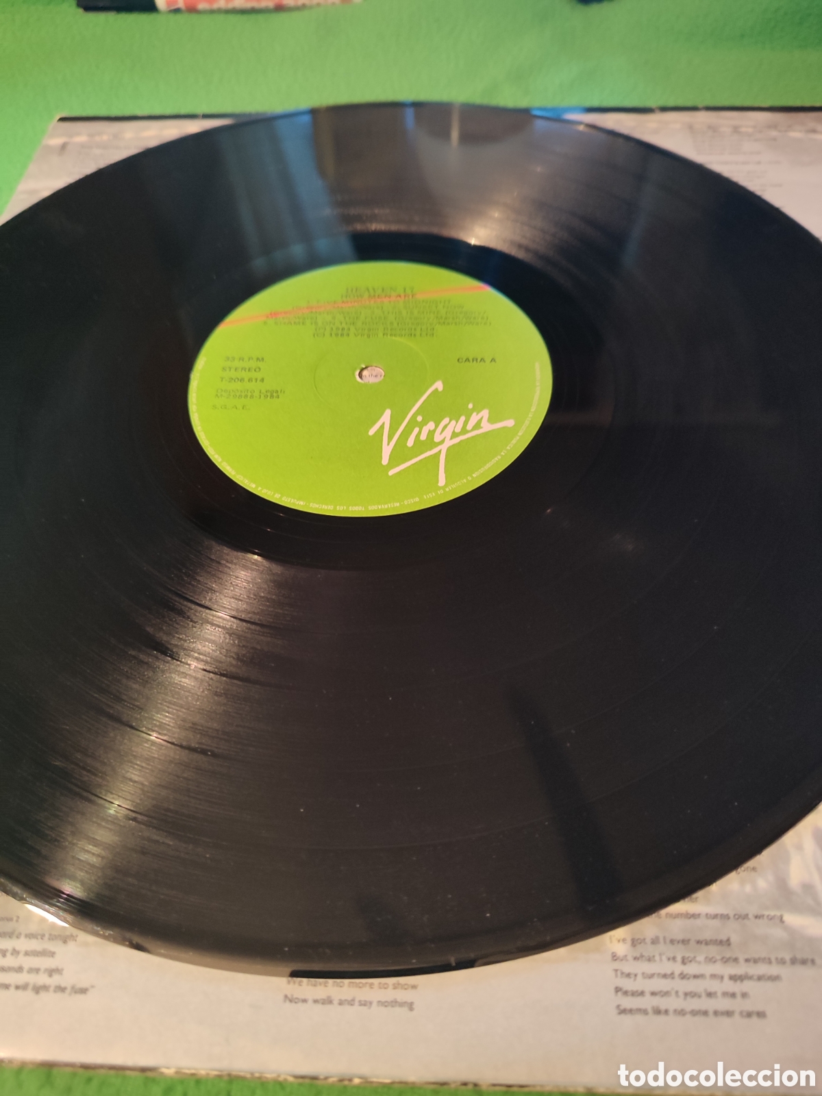 Discos de vinilo: Heaven 17 - How men are vinilo lp - Foto 3