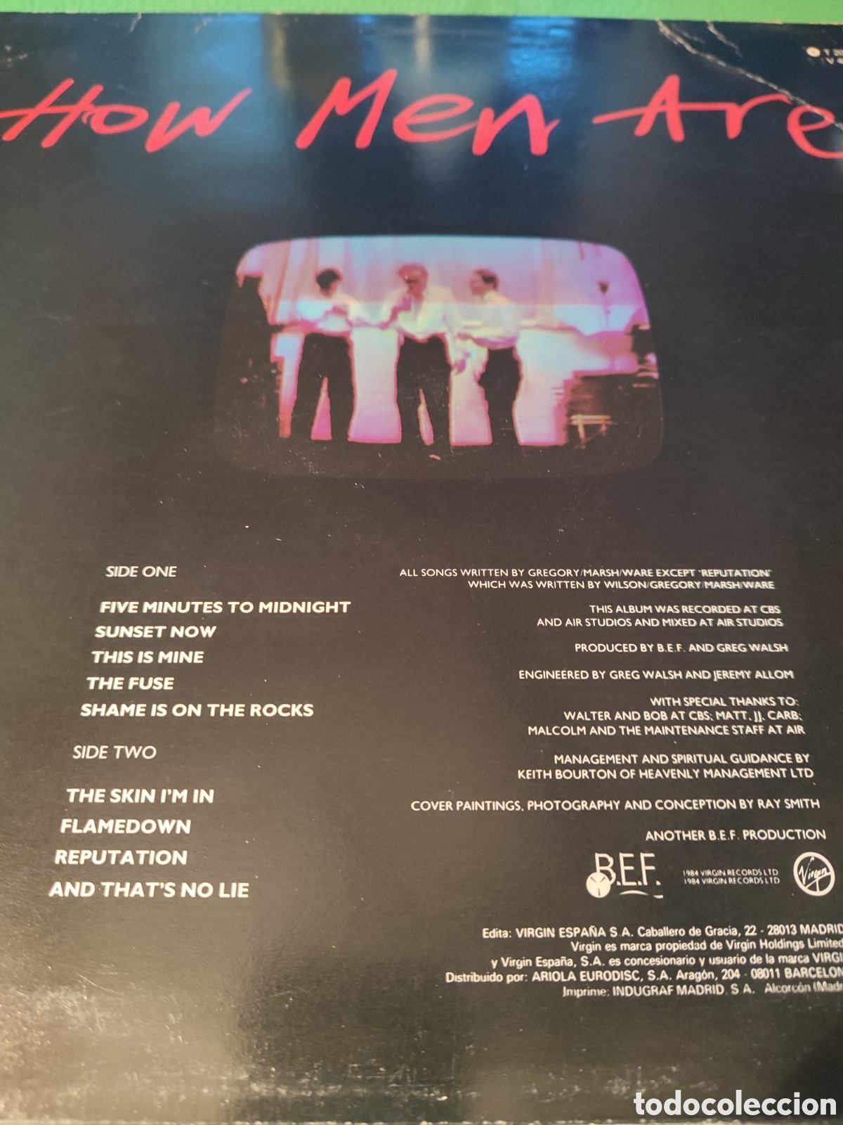 Discos de vinilo: Heaven 17 - How men are vinilo lp - Foto 4