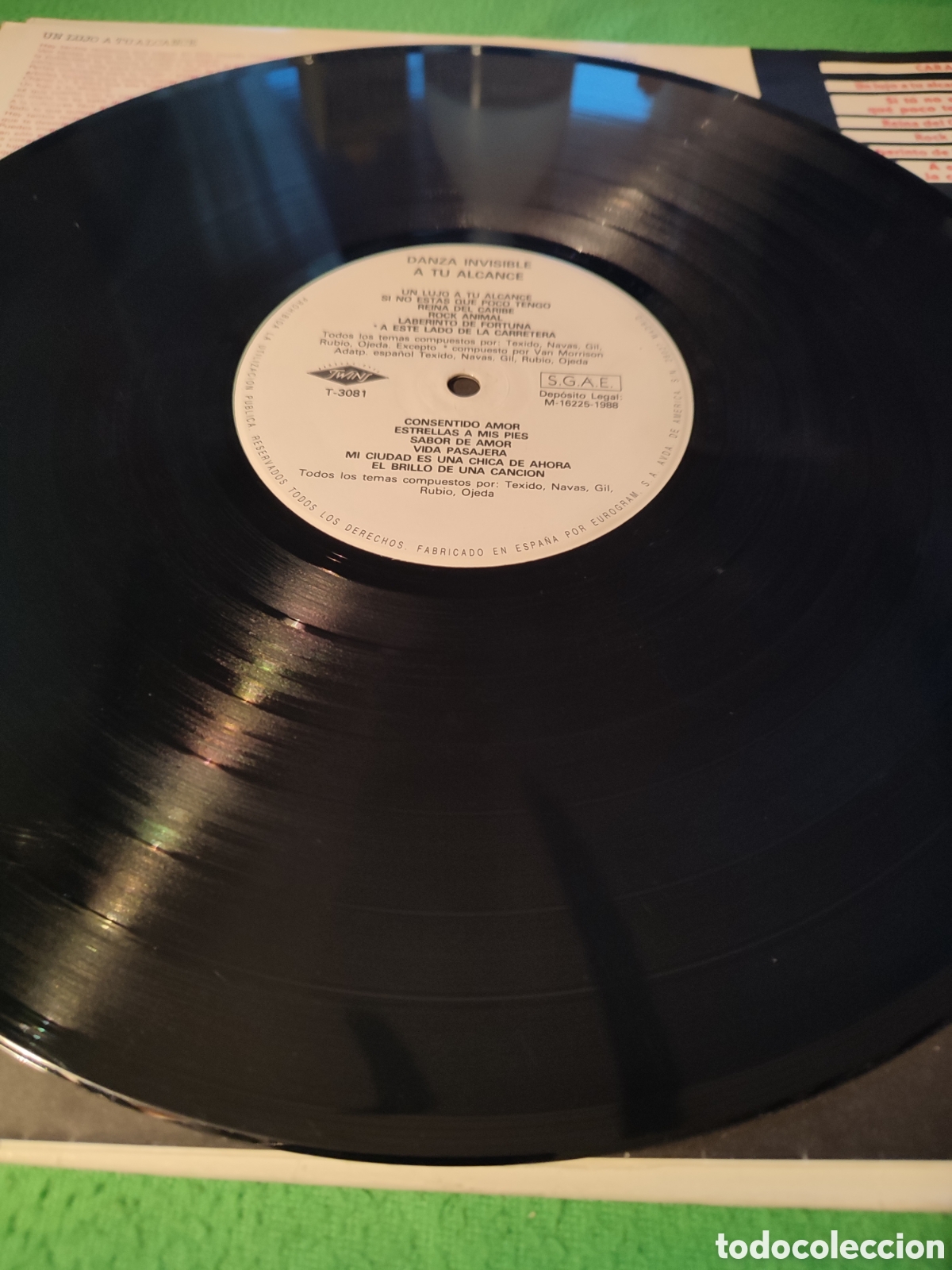 Discos de vinilo: Danza Invisible - A tu alcance vinilo Lp - Foto 3