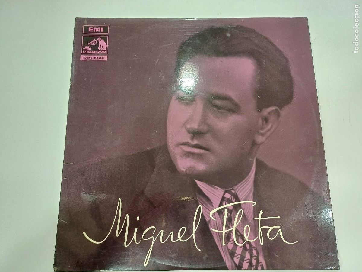 Discos de vinilo: MIGUEL FLETA/TENOR /VINILO. - Foto 1
