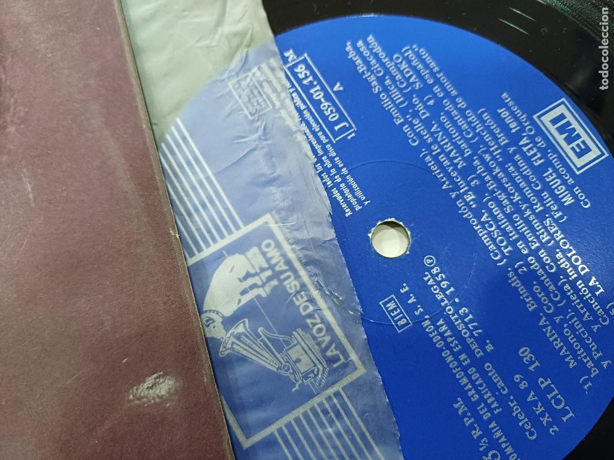 Discos de vinilo: MIGUEL FLETA/TENOR /VINILO. - Foto 2