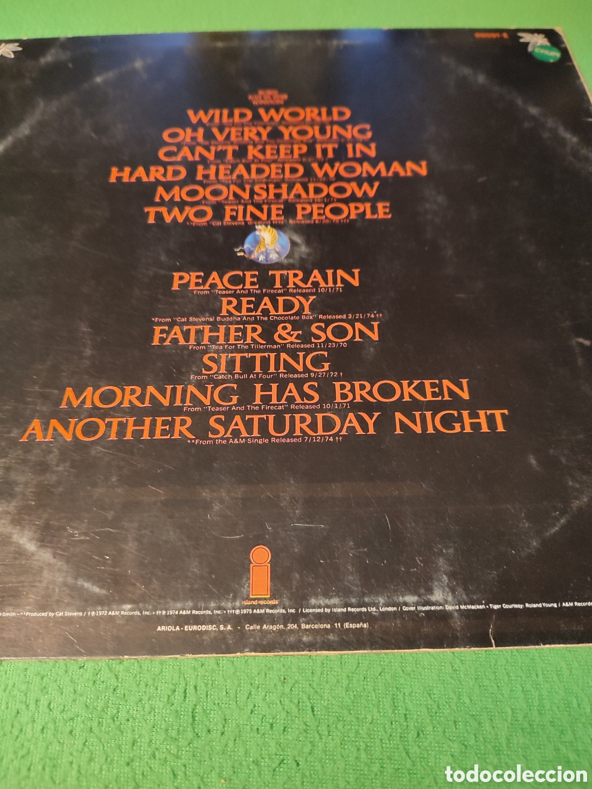 Discos de vinilo: Cat Stevens - Greatest hits vinilo LP - Foto 2