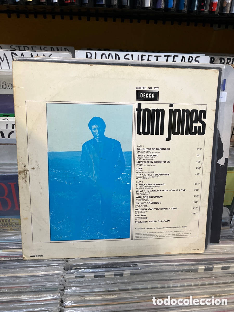 Discos de vinilo: I who have nothing tom jones - Foto 2