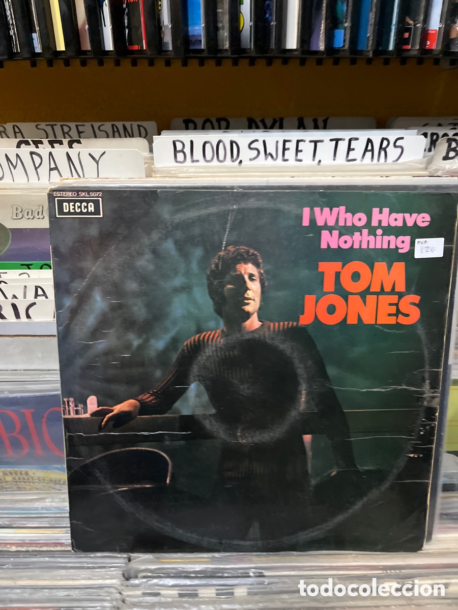 Discos de vinilo: I who have nothing tom jones - Foto 1