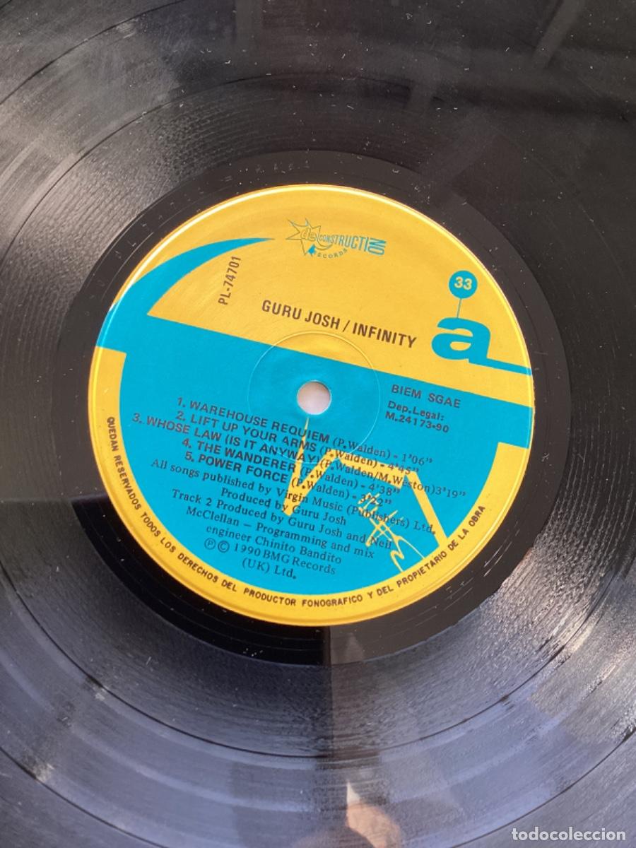 Discos de vinilo: V3 LP Guru Josh - Infinity - A&ntilde;o 1990 - Foto 2