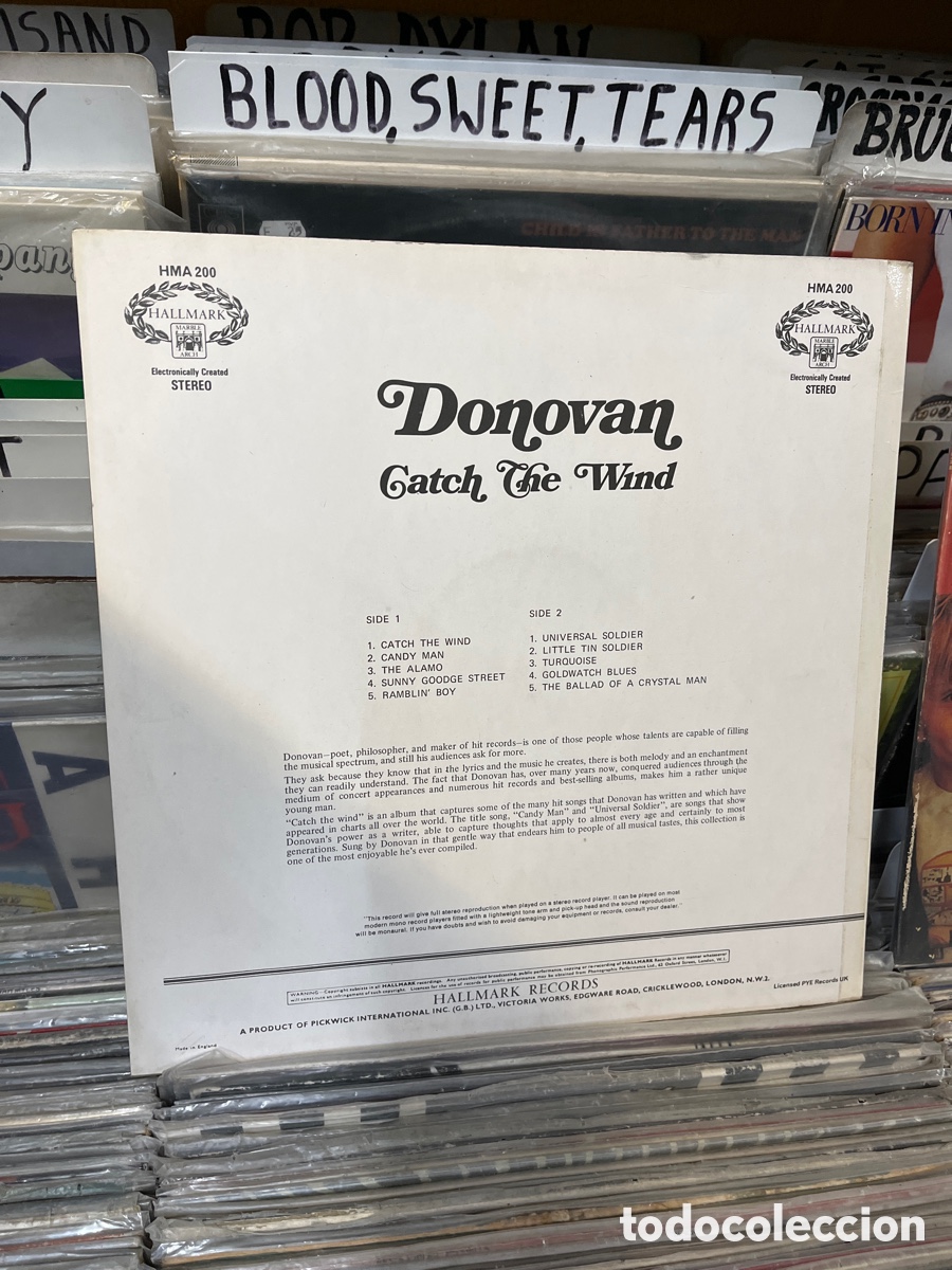 Discos de vinilo: Donovan catch the wind - Foto 2