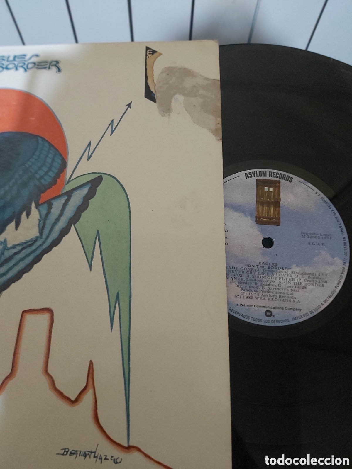 Discos de vinilo: EAGLES ON THE BORDER - Foto 2