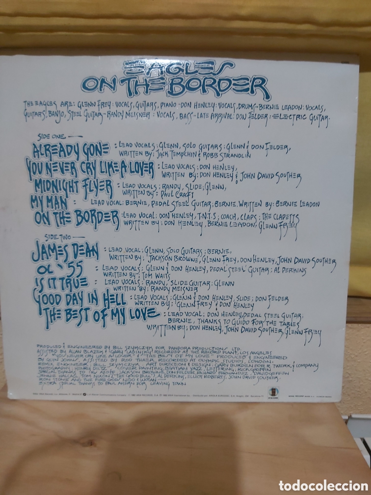 Discos de vinilo: EAGLES ON THE BORDER - Foto 3