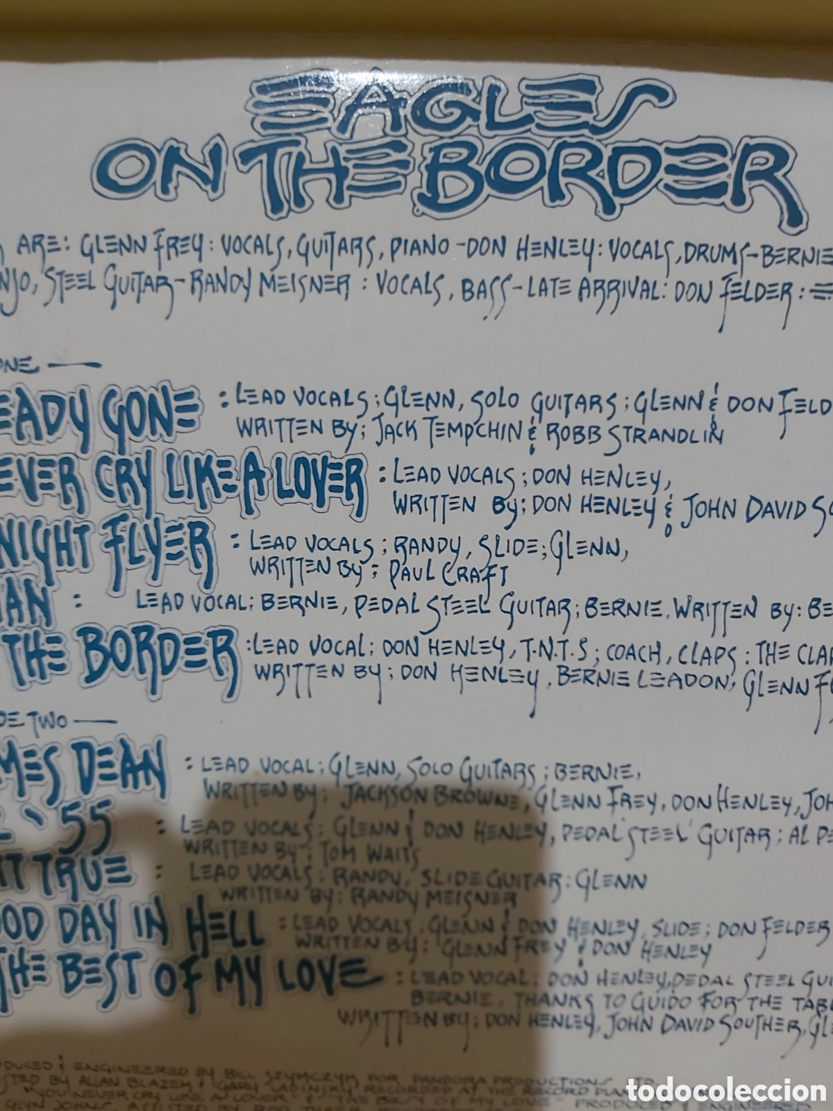Discos de vinilo: EAGLES ON THE BORDER - Foto 4