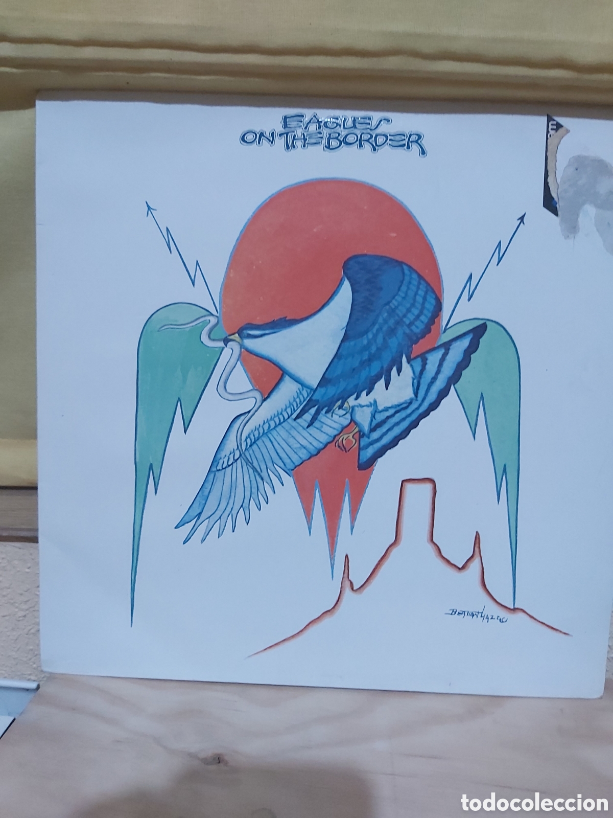 Discos de vinilo: EAGLES ON THE BORDER - Foto 5