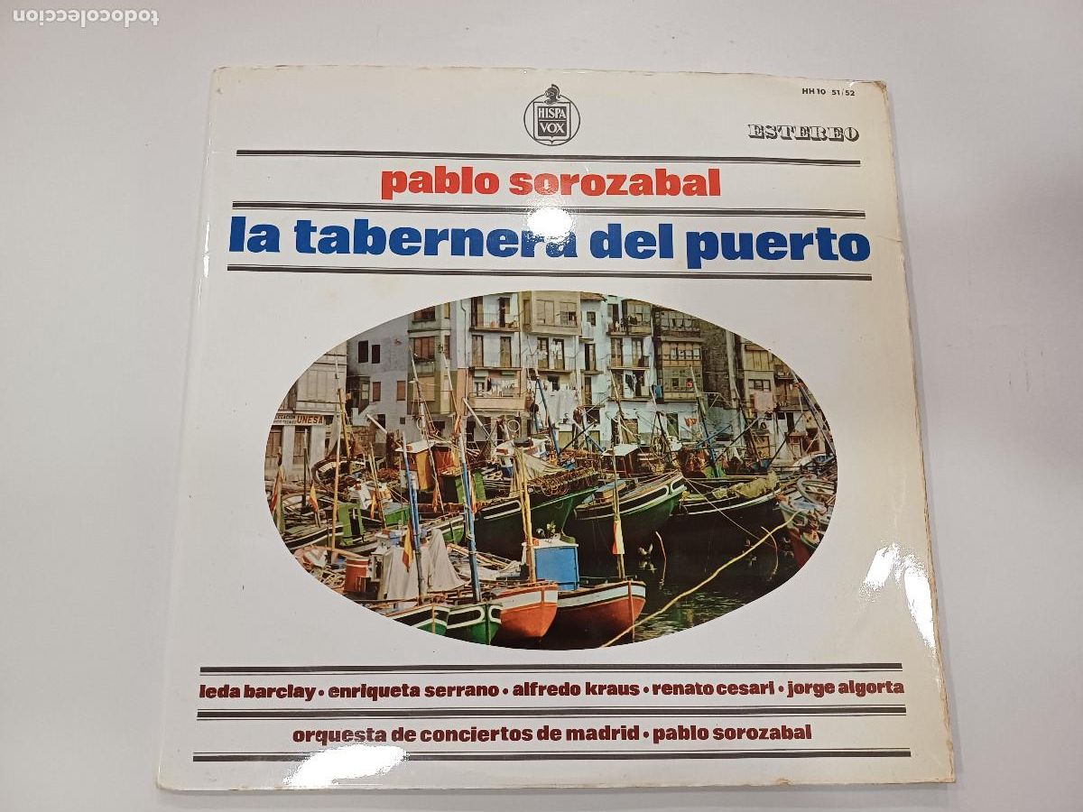 Discos de vinilo: PABLO SOROZABAL/LA TAVERNERA DEL PUERTO/VINILO GATEFOLD DOBLE. - Foto 1