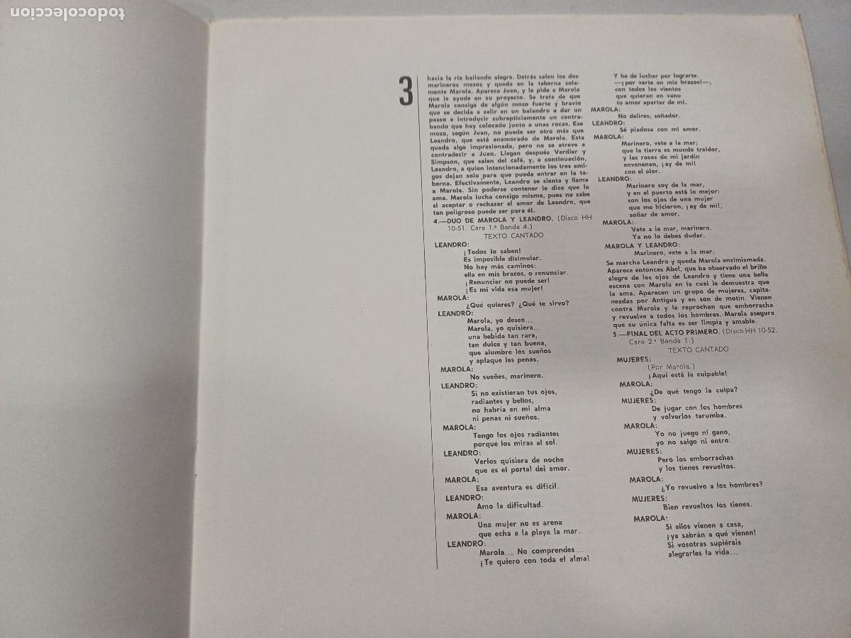 Discos de vinilo: PABLO SOROZABAL/LA TAVERNERA DEL PUERTO/VINILO GATEFOLD DOBLE. - Foto 3