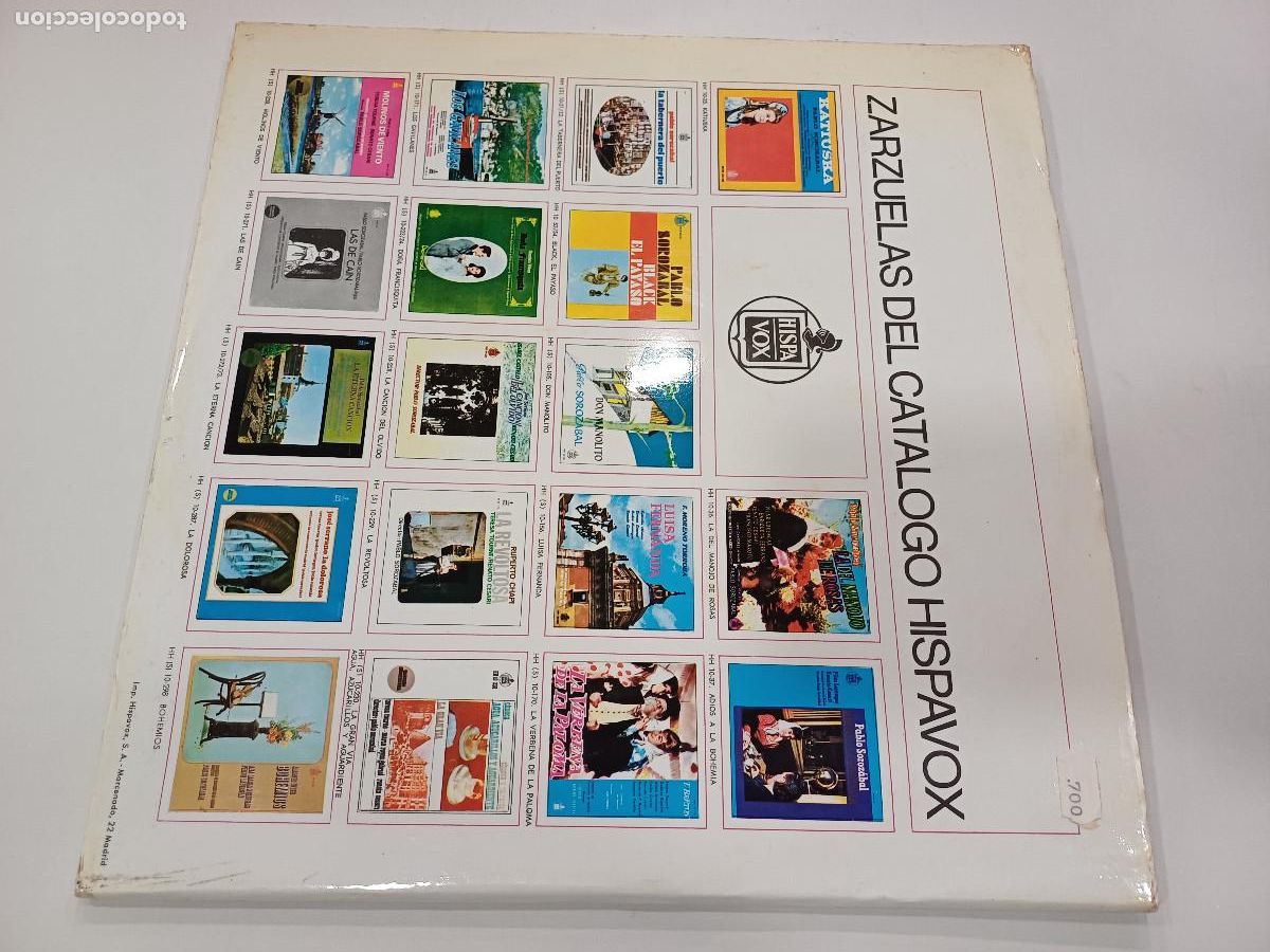 Discos de vinilo: PABLO SOROZABAL/LA TAVERNERA DEL PUERTO/VINILO GATEFOLD DOBLE. - Foto 5