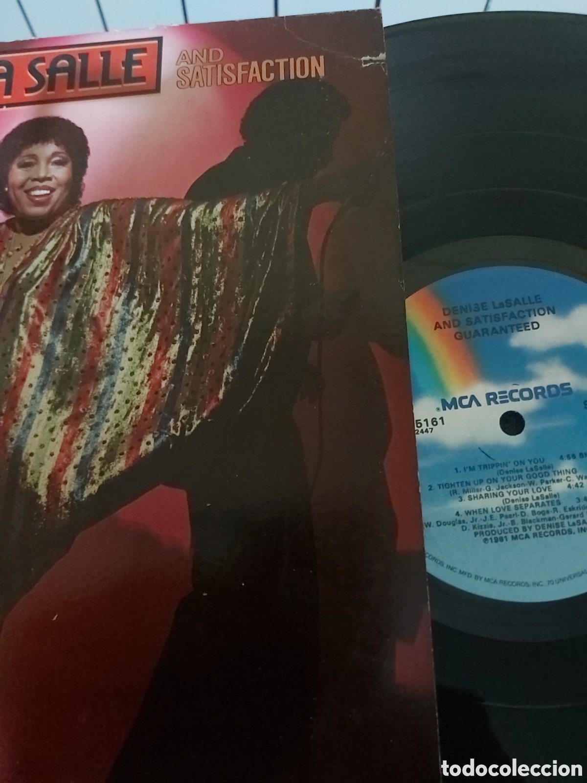 Discos de vinilo: DENISE LA SALLE AND SATISFACTION - Foto 3