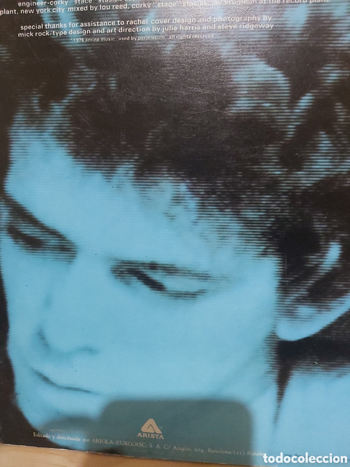 Discos de vinilo: LOU REED ROKAHD ROUDHEART - Foto 3