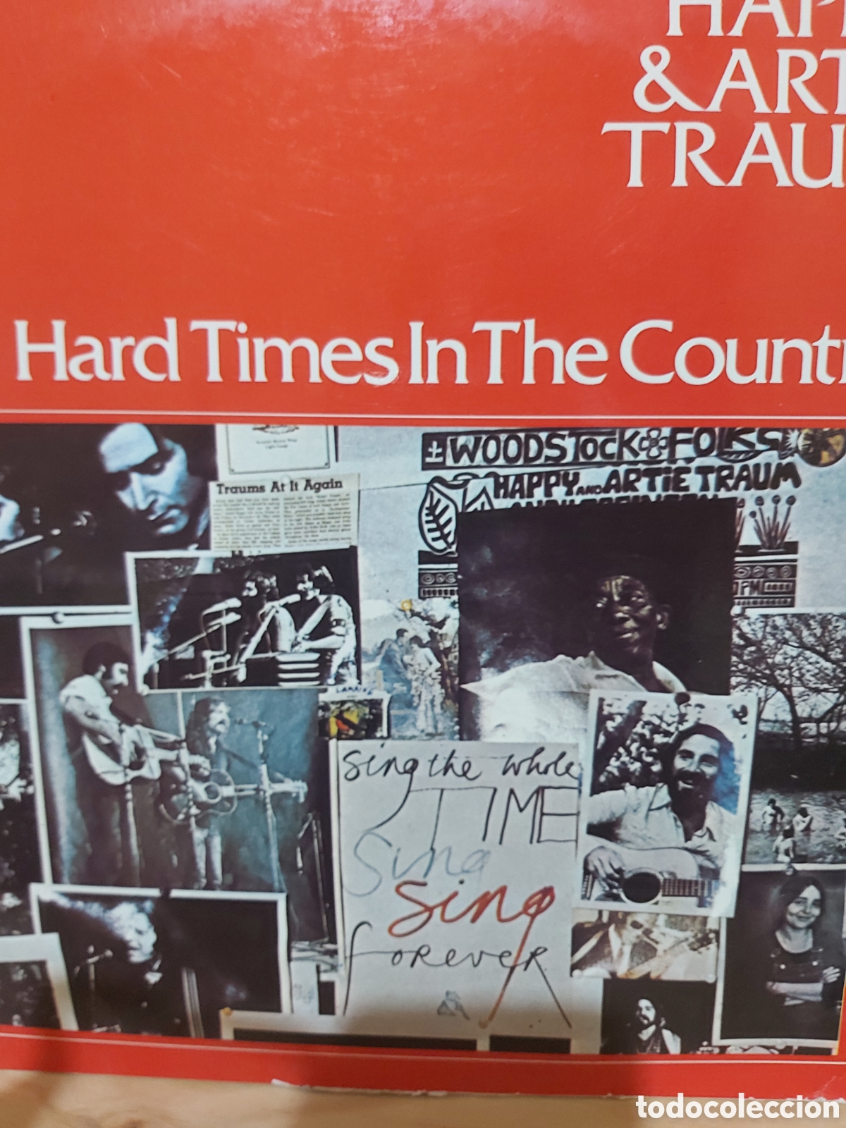 Disques de vinyle: HAPPY & ARTIE TRAUM Hard Times In The Country