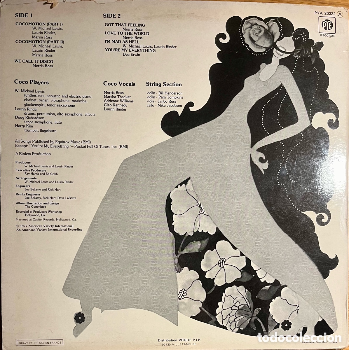 Discos de vinilo: EL COCO Locomotion 1977 - Foto 2