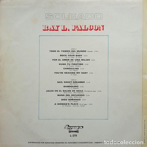 Discos de vinilo: Ray L. Falcon &ndash; Soleado - Foto 2