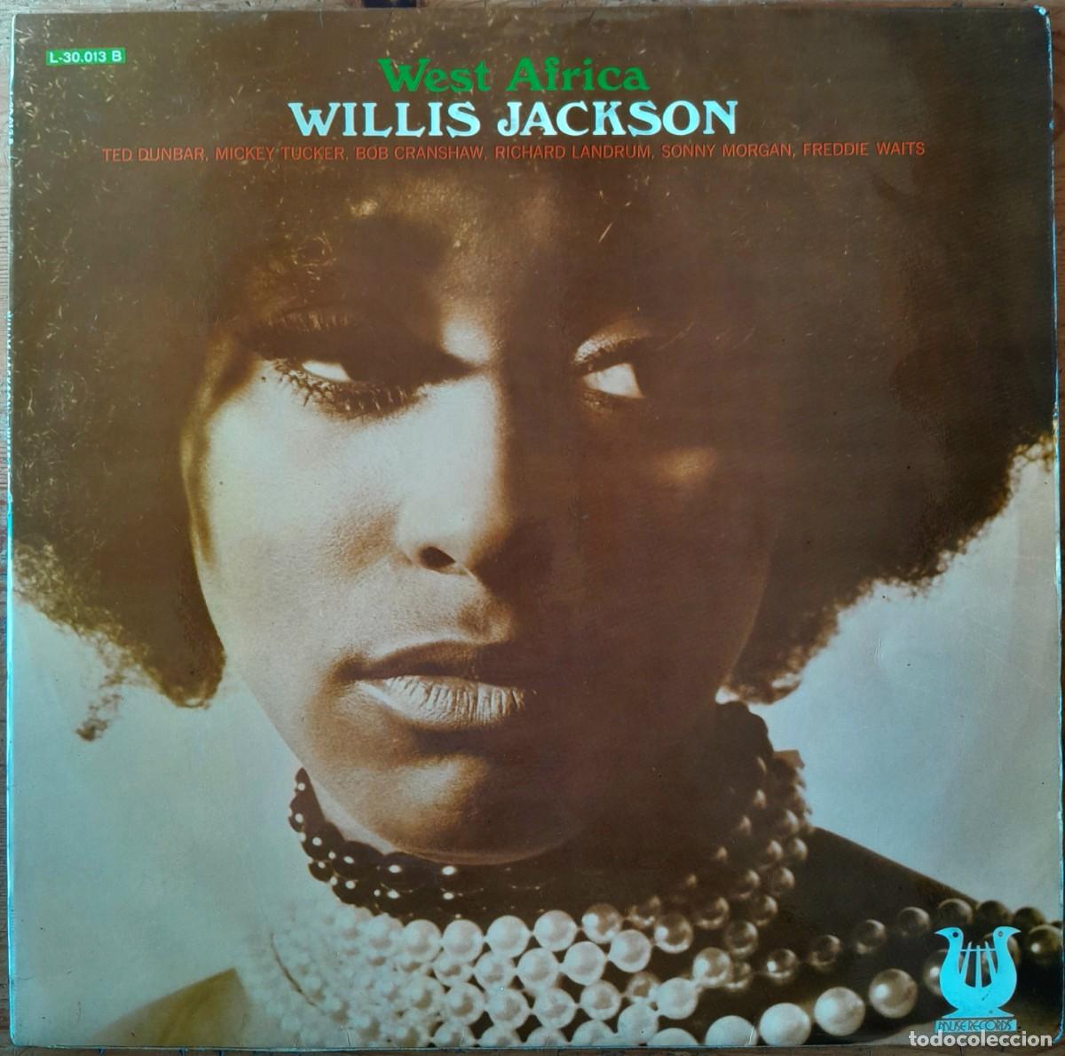 Discos de vinilo: WILLIS JACKSON : WEST AFRICA [MUSE - ESP 1977] LP - Foto 1