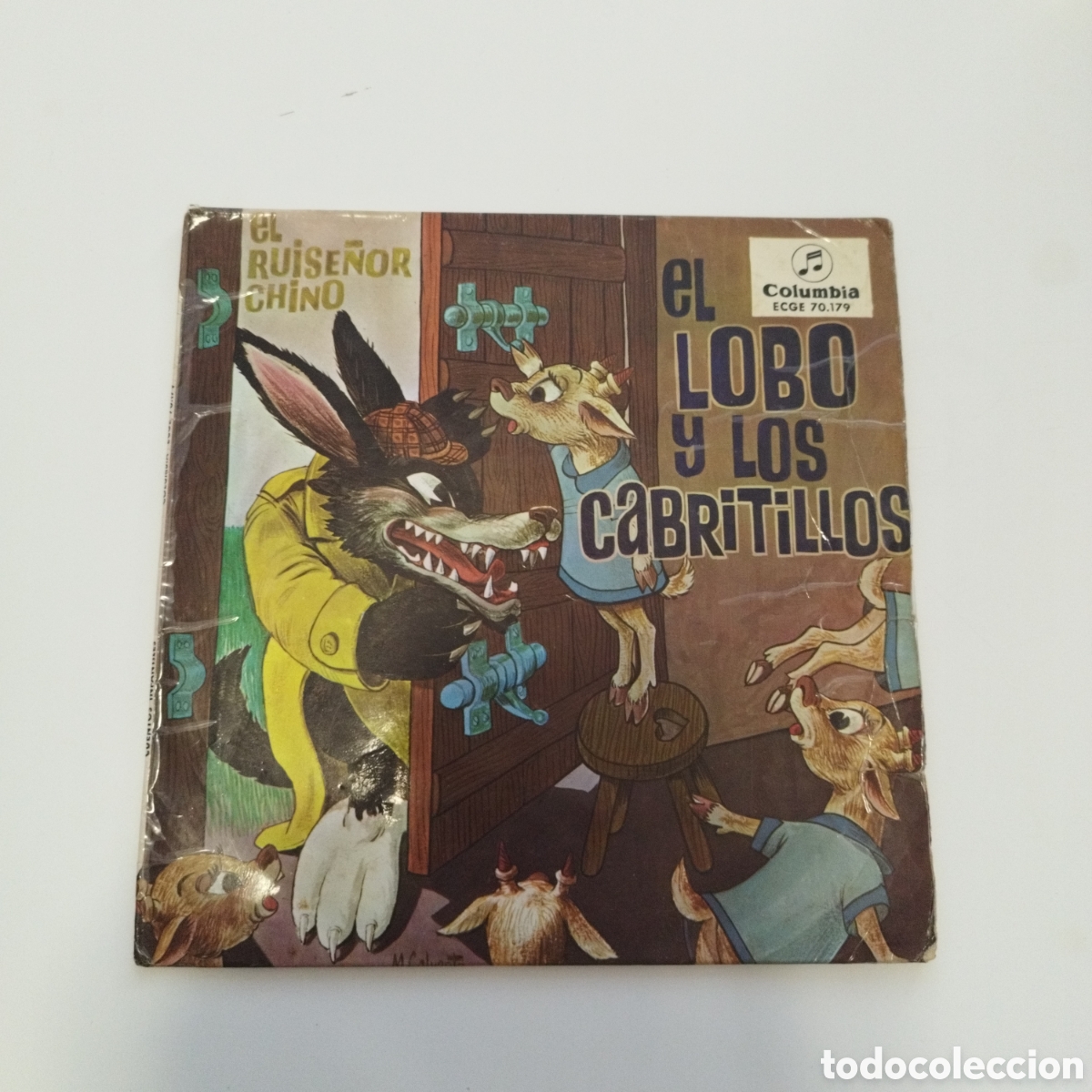 Dischi in vinile: VINILO SINGLE / EL LOBO Y LOS CABRITILLOS / COLUMBIA