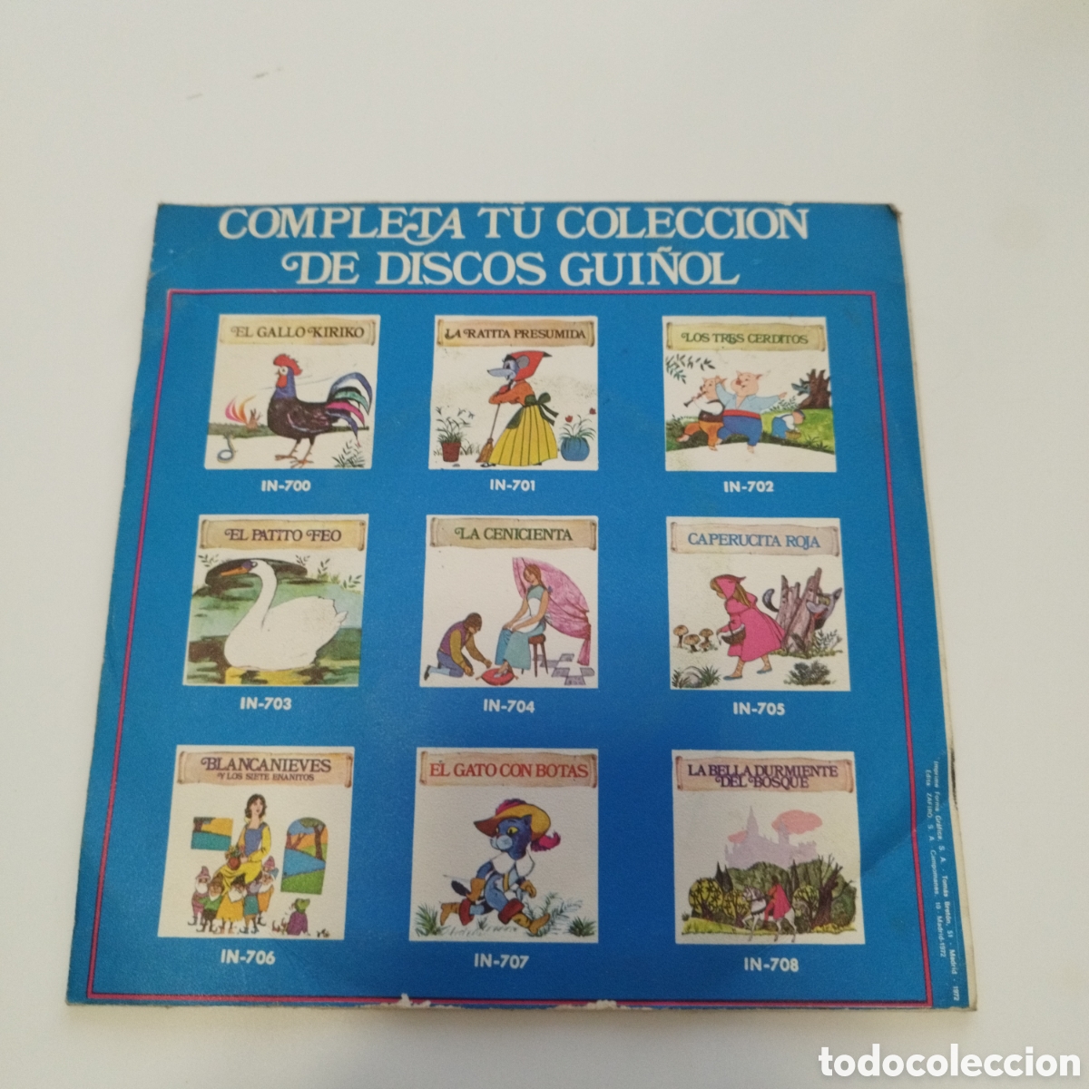 Discos de vinilo: VINILO SINGLE / GARBANCITO DE LA MANCHA / - Foto 2