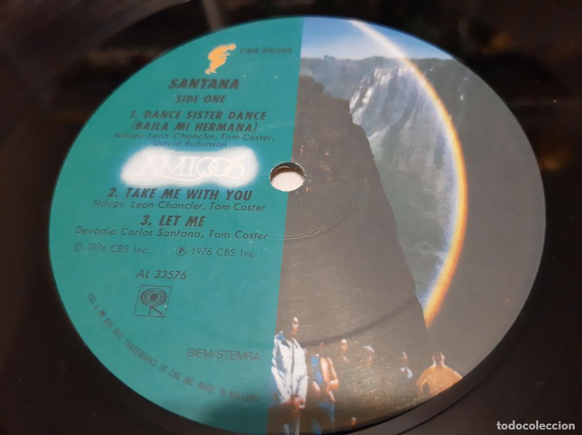 Discos de vinilo: SANTANA -AMIGOS- (1976) LP DISCO VINILO - Foto 2