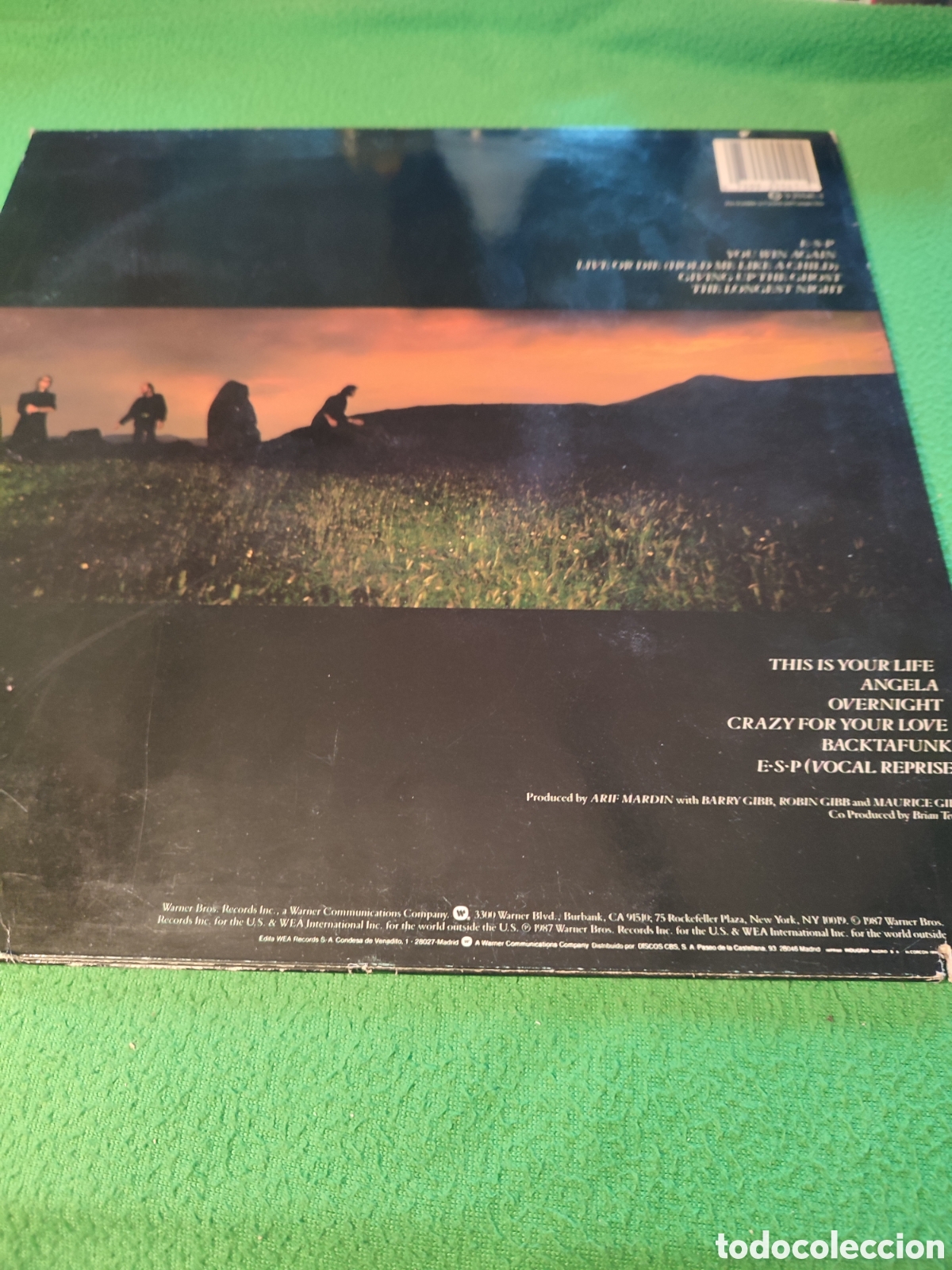 Discos de vinilo: Bee Gees - E.S.P. vinilo Lp 1987 - Foto 4